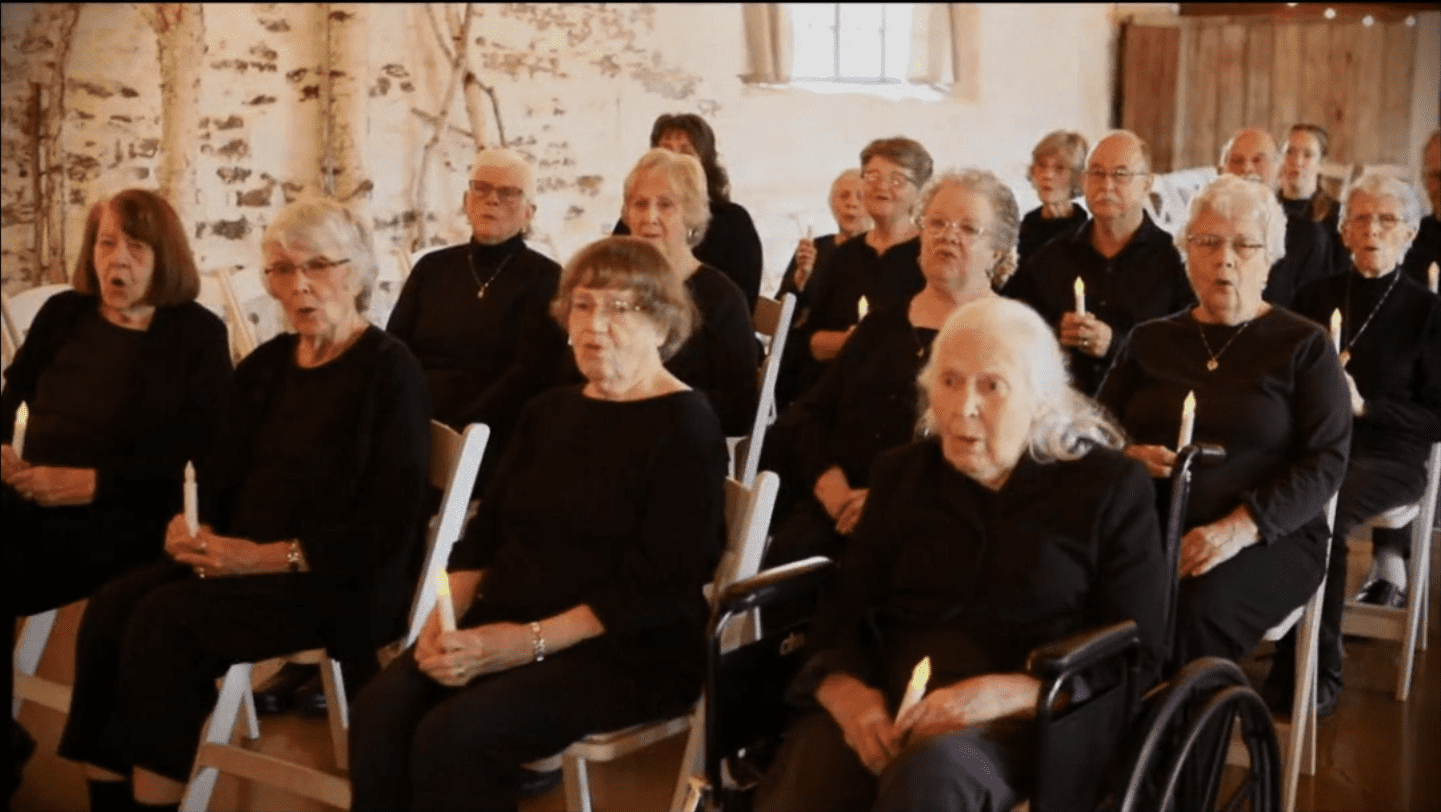 Merry Christmas! Willow Brook Singers “Silent Night” Performance