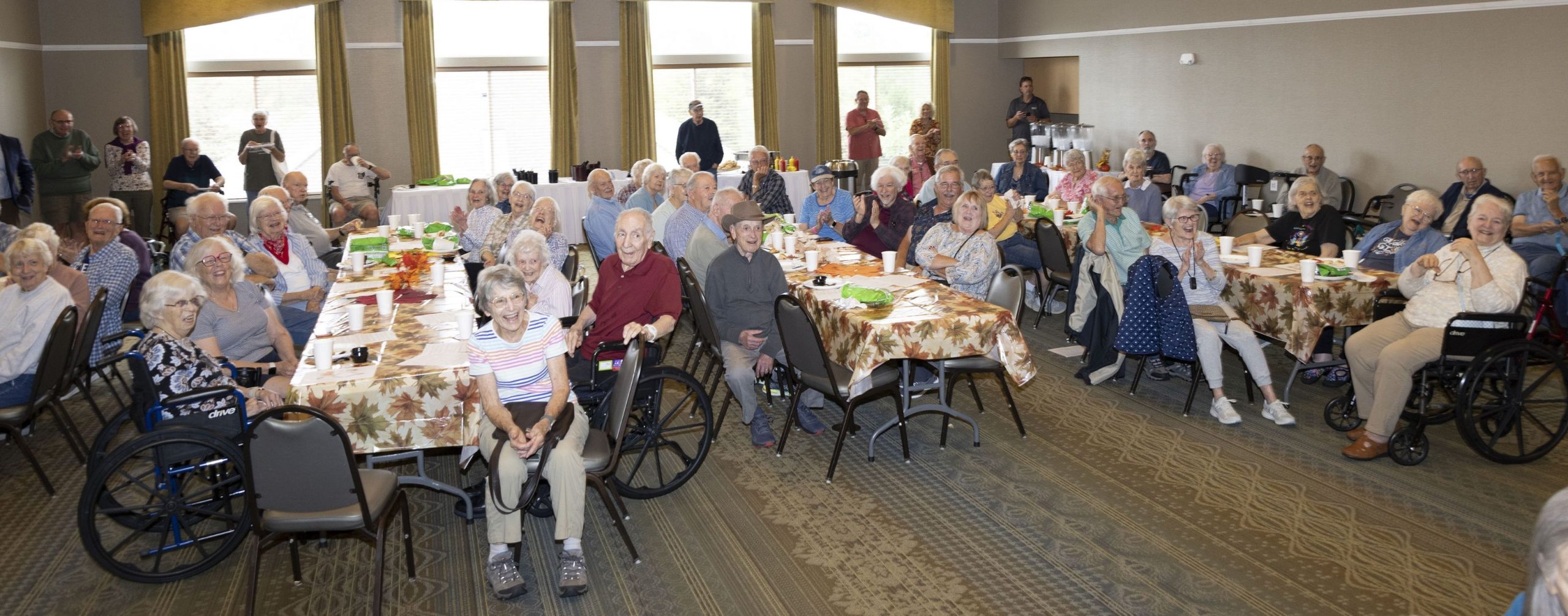 A large community event at Willow Brook Run in Delaware, Ohio, used as a full-width background image on the landing page.
